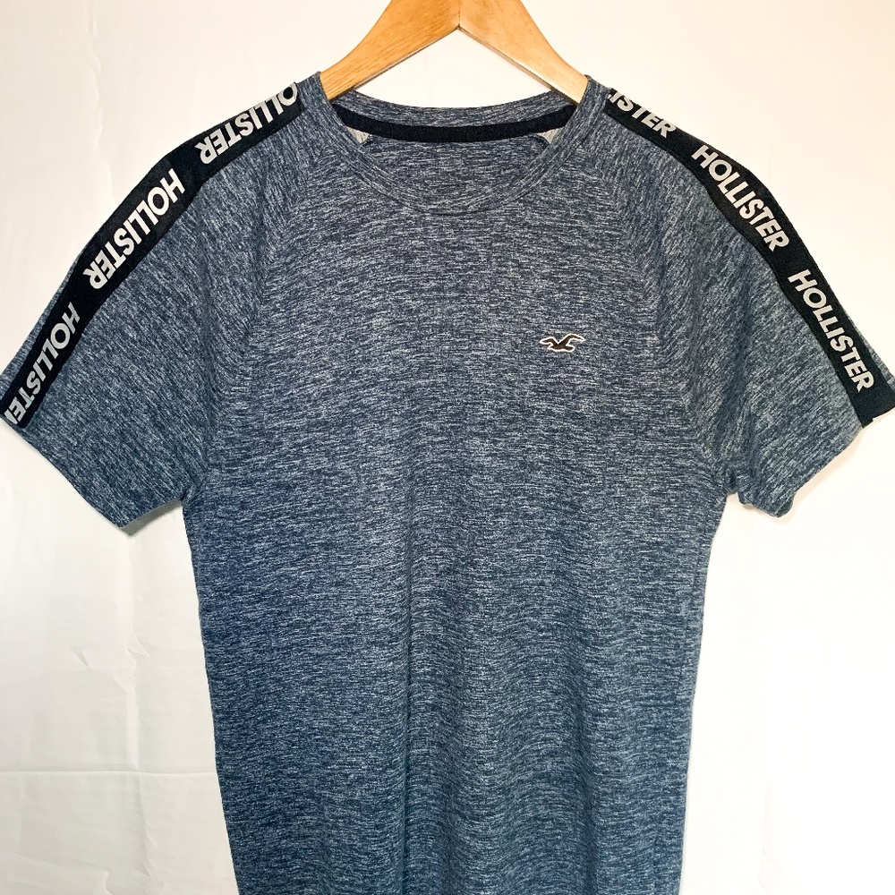 Hollister Short Sleeve T-Shirt with Side Tape Logo